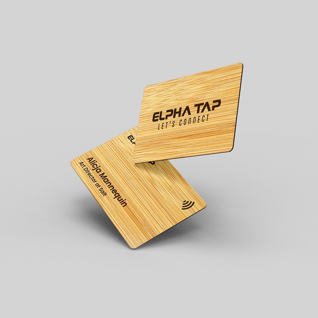 Bamboo Digital Business Cards