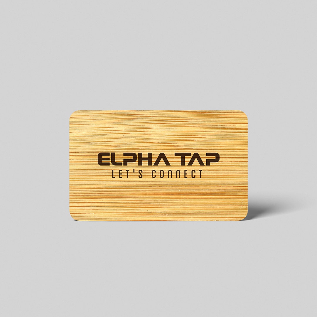 Bamboo Digital Business Cards